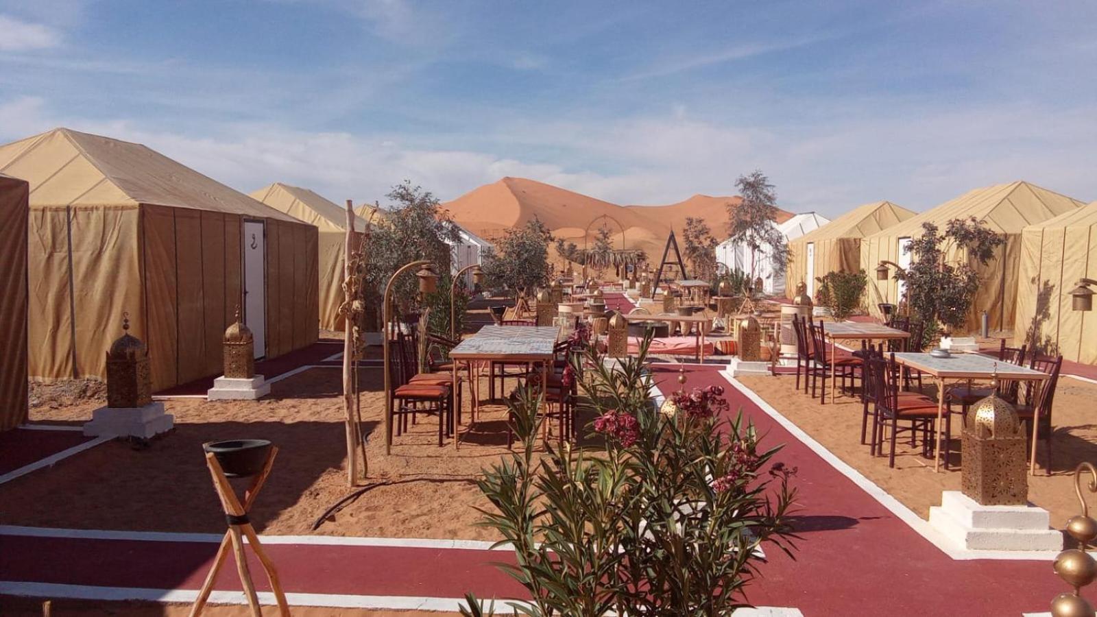 Hotel Tafouyte Luxury Camp à Merzouga Chambre photo